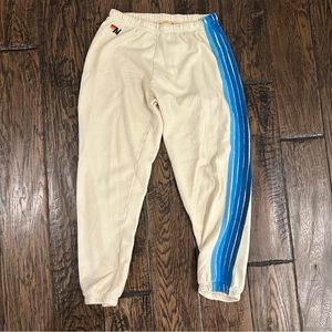 Aviator nation women’s 5 stripe sweatpants